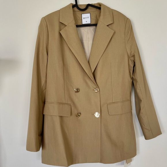 MOTF wool mix straight fit blazer, brand new - Picture 1 of 7